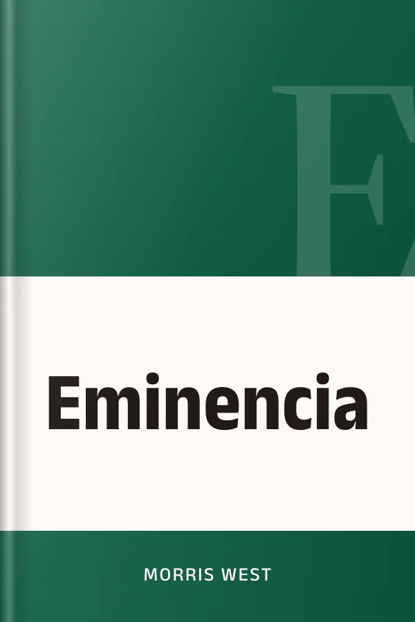 Eminencia de Morris West, portada del libro