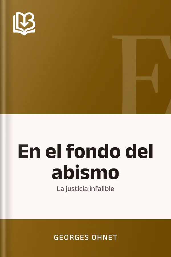 En el fondo del abismo de Georges Ohnet, portada del libro