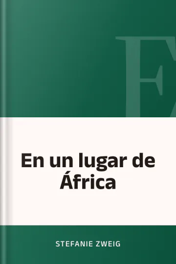 En un lugar de África de Stefanie Zweig, portada del libro