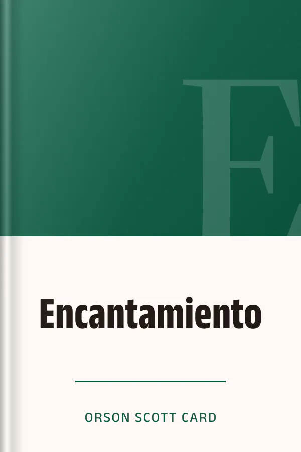 Encantamiento de Orson Scott Card, portada del libro