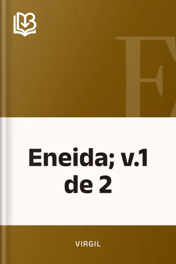 Eneida; v.1 de 2 de Virgil, portada del libro