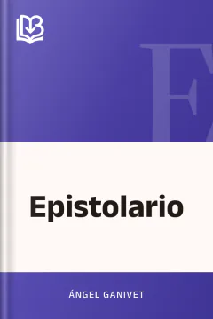 Epistolario - Ángel Ganivet