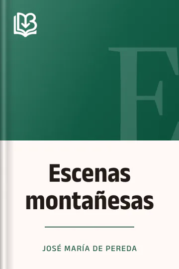 Escenas montañesas de José María de Pereda, portada del libro