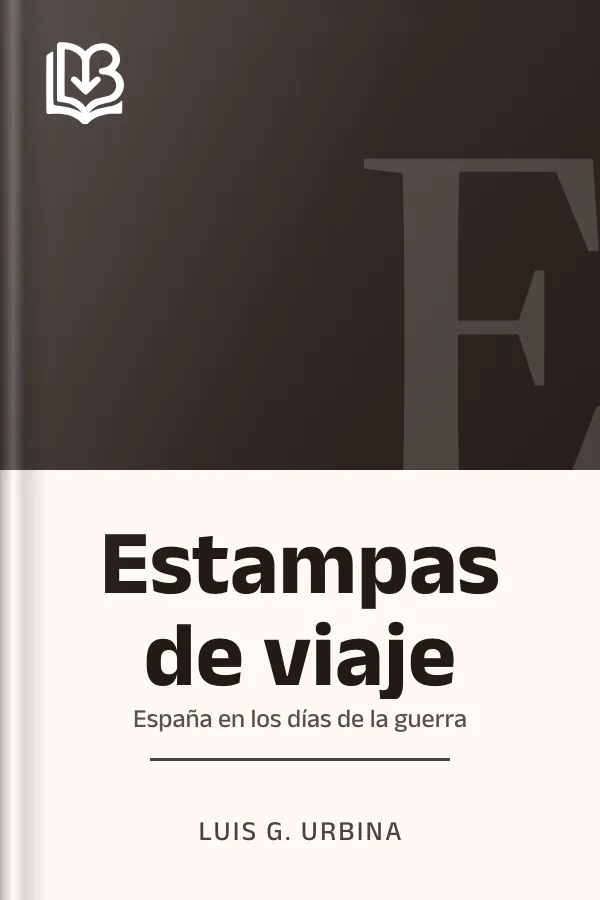 Estampas de viaje de Luis G. Urbina, portada del libro