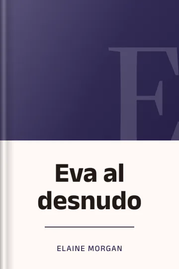 Eva al desnudo de Elaine Morgan, portada del libro