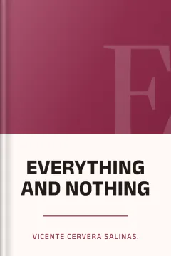 EVERYTHING AND NOTHING - vicente cervera salinas.