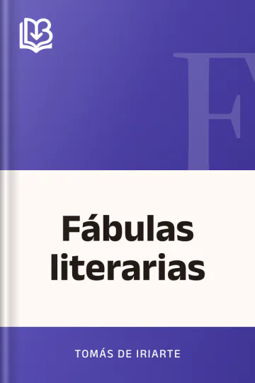 Fábulas literarias de Tomás de Iriarte, portada del libro