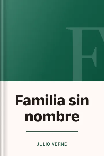 Familia sin nombre de Julio Verne, portada del libro