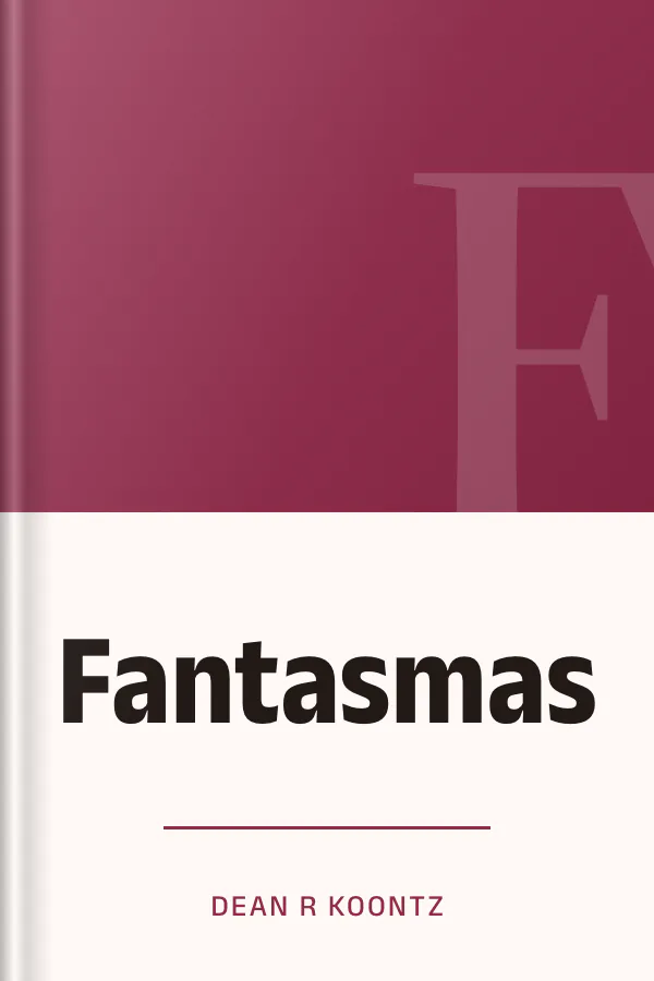 Fantasmas de Dean R Koontz, portada del libro