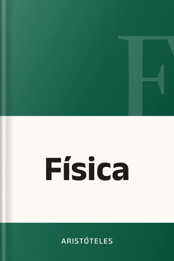 Física de Aristóteles, portada del libro