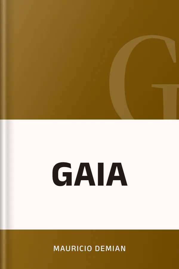 GAIA de Mauricio Demian, portada del libro