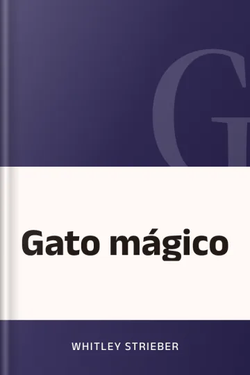 Gato mágico de Whitley Strieber, portada del libro