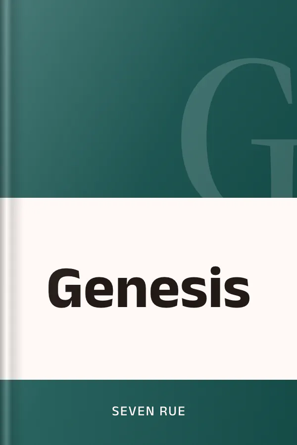 Genesis de Seven Rue, portada del libro