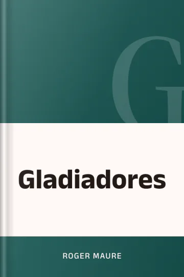 Gladiadores de Roger Maure, portada del libro