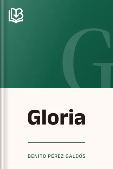 Gloria de Benito Pérez Galdós, portada del libro