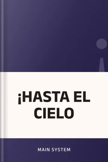 ¡HASTA EL CIELO de Main System, portada del libro
