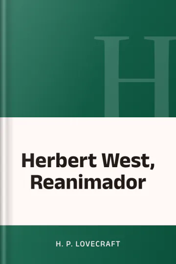 Herbert West, Reanimador de H. P Lovecraft, portada del libro