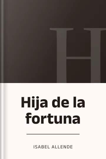 Hija de la fortuna de Isabel Allende, portada del libro