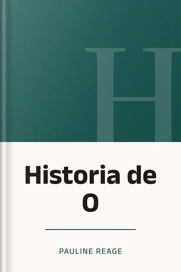 Historia de O de Pauline Reage, portada del libro