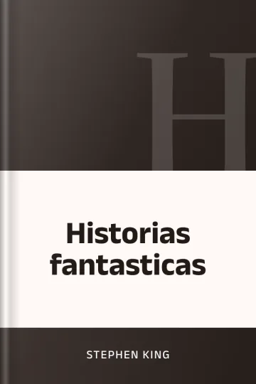 Historias fantasticas de Stephen King, portada del libro