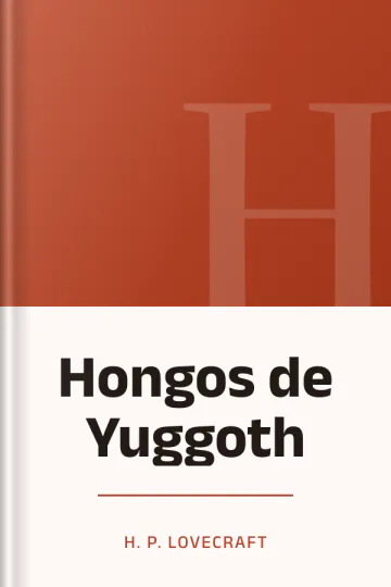Hongos de Yuggoth de H. P Lovecraft, portada del libro