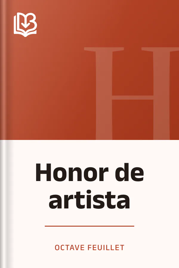 Honor de artista de Octave Feuillet, portada del libro