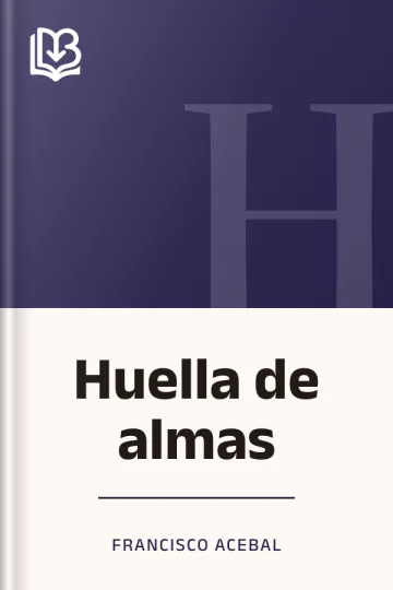 Huella de almas de Francisco Acebal, portada del libro