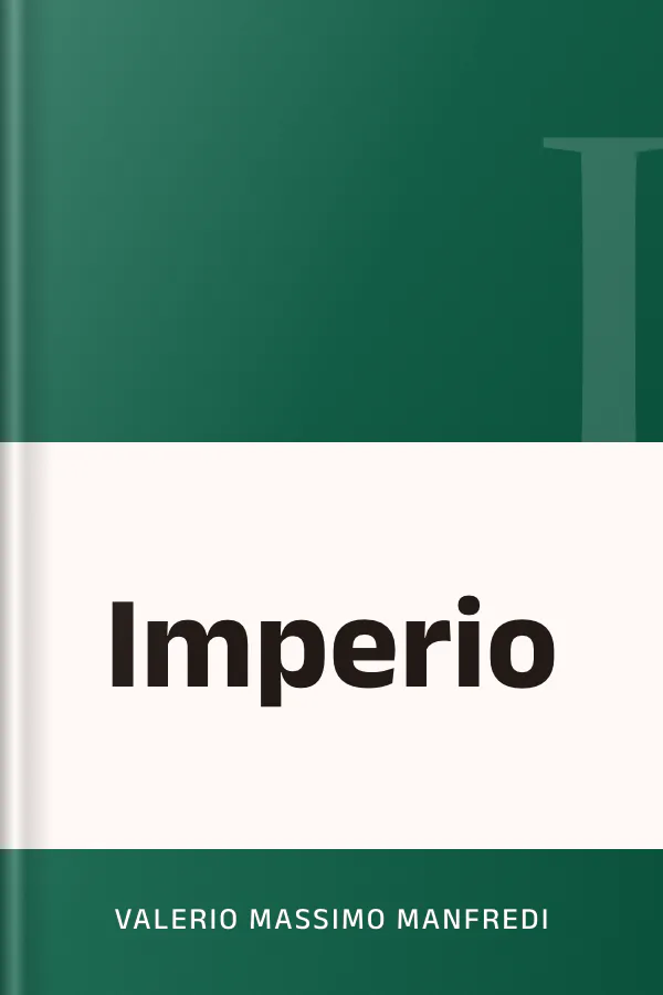 Imperio de Valerio Massimo Manfredi, portada del libro