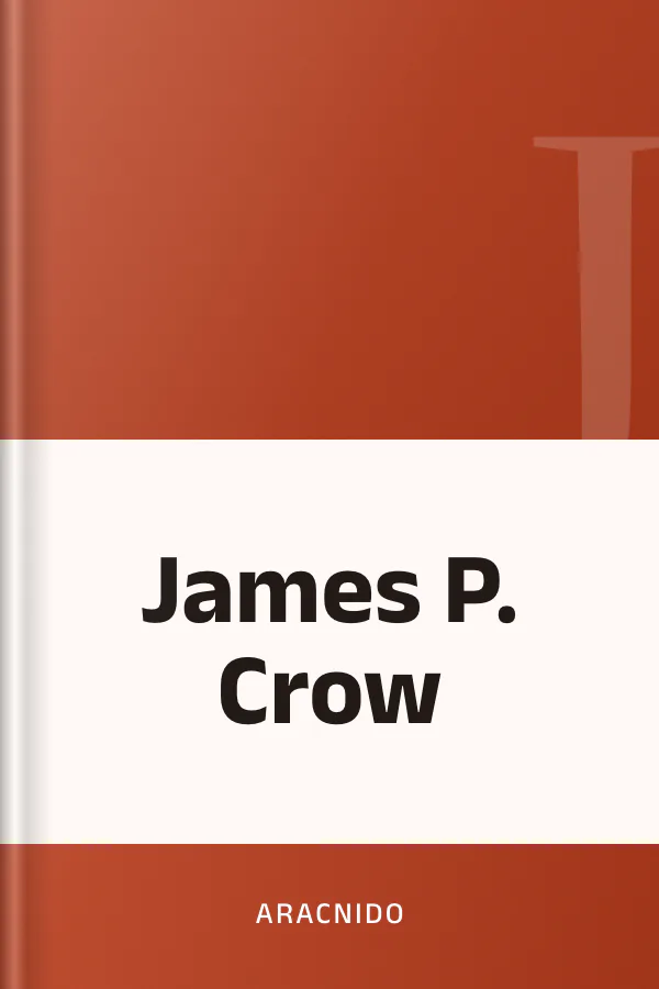 James P. Crow de Aracnido, portada del libro