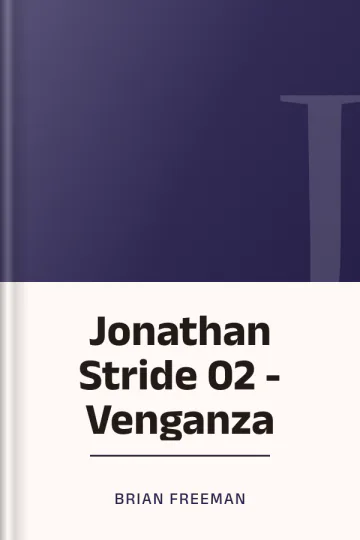 Jonathan Stride 02 - Venganza de Brian Freeman, portada del libro