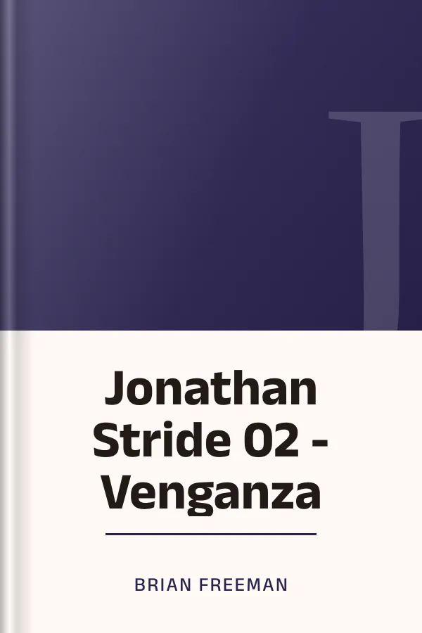Jonathan Stride 02 - Venganza de Brian Freeman, portada del libro