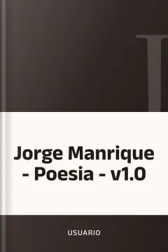 Jorge Manrique - Poesia - v1.0 - usuario