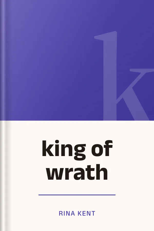 king of wrath de Rina Kent, portada del libro