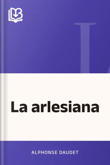 La arlesiana de Alphonse Daudet, portada del libro