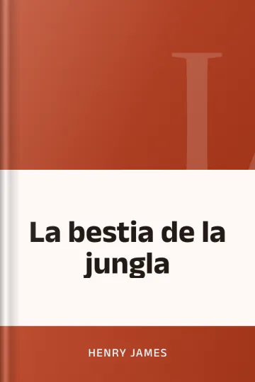 La bestia de la jungla de Henry James, portada del libro