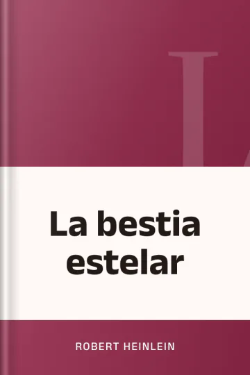 La bestia estelar de Robert Heinlein, portada del libro