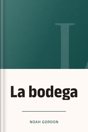 La bodega de Noah Gordon, portada del libro