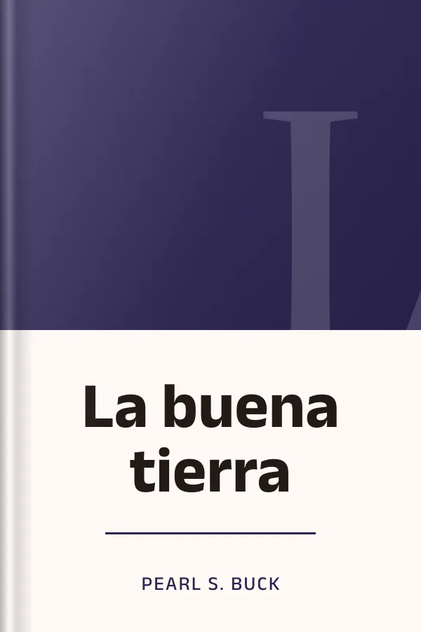 La buena tierra de Pearl S. Buck, portada del libro