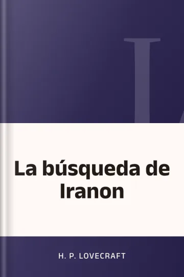 La búsqueda de Iranon de H. P. Lovecraft, portada del libro