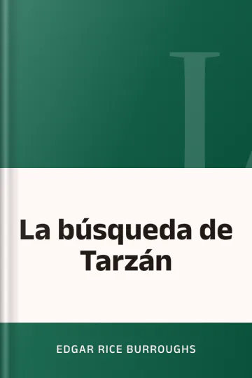 La búsqueda de Tarzán de Edgar Rice Burroughs, portada del libro