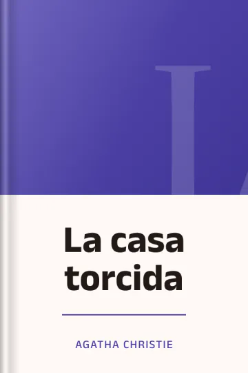 La casa torcida de Agatha Christie, portada del libro