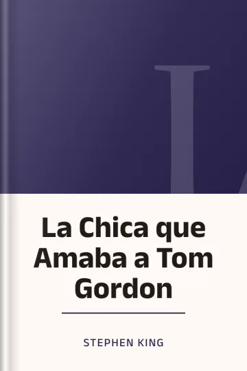 La Chica que Amaba a Tom Gordon de Stephen King, portada del libro
