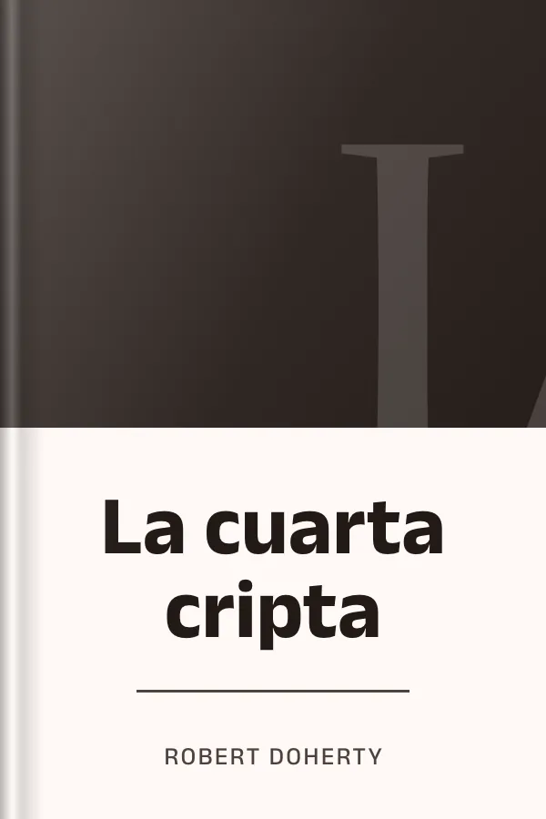 La cuarta cripta de Robert Doherty, portada del libro