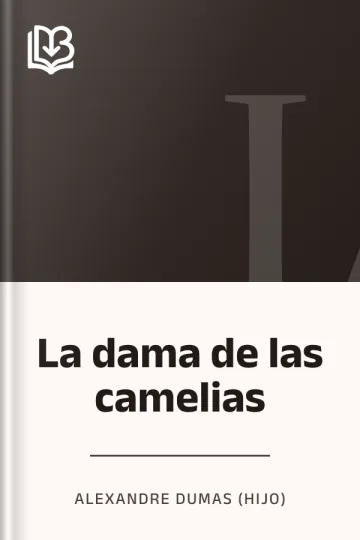 La dama de las camelias de Alexandre Dumas (hijo), portada del libro