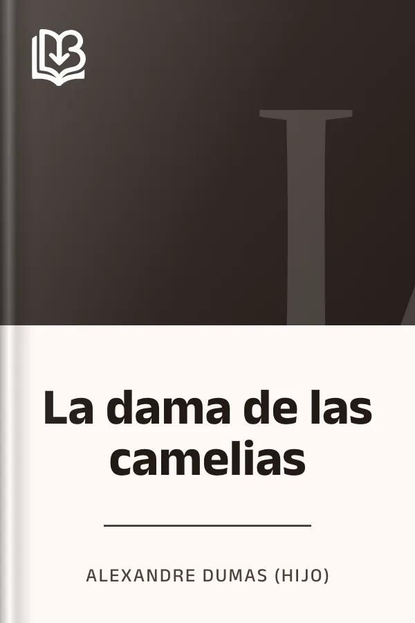 La dama de las camelias de Alexandre Dumas (hijo), portada del libro