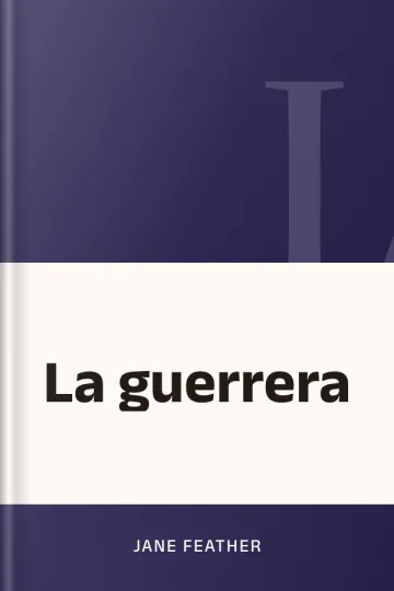 La guerrera de Jane Feather, portada del libro