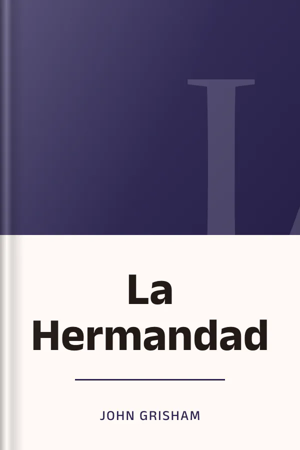 La Hermandad de John Grisham, portada del libro