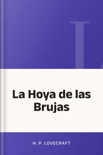 La Hoya de las Brujas de H. P Lovecraft, portada del libro