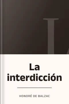 La interdicción - Honoré de Balzac
