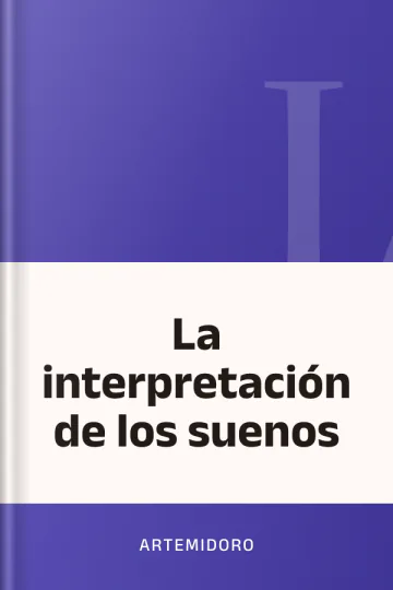La interpretación de los suenos de Artemidoro, portada del libro
